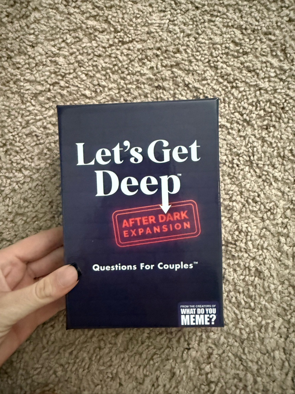 Let's Get Deep After Dark Expansion - Navy Box